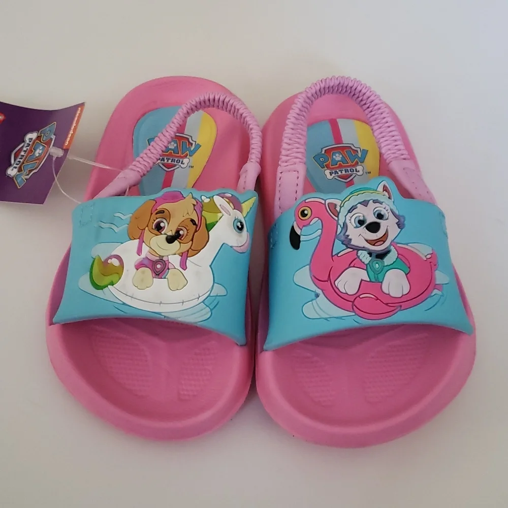 Paw patrol water shoes slides
